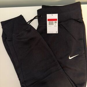 Nike Black Tapered Track Pants